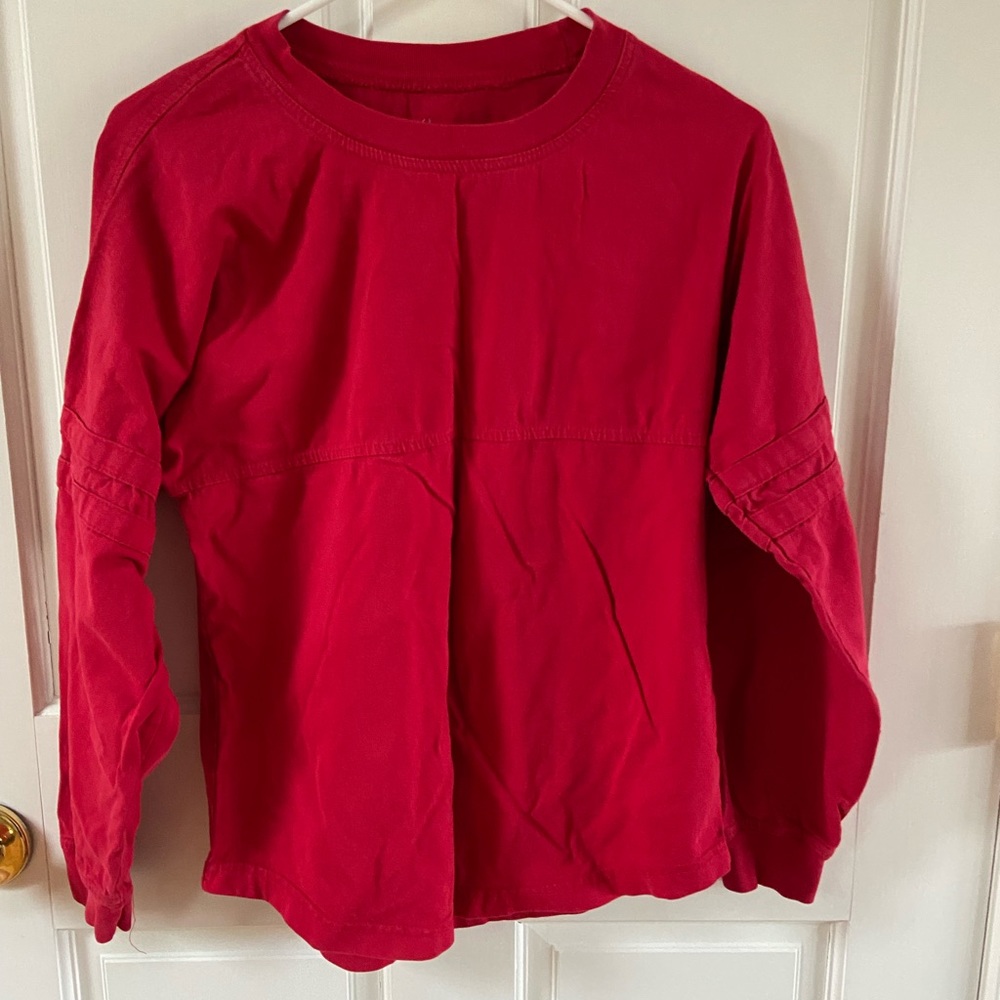 Red long sleeve